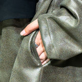Leather Coat